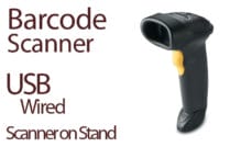 USB Barcode Scanner Wired USB Cable