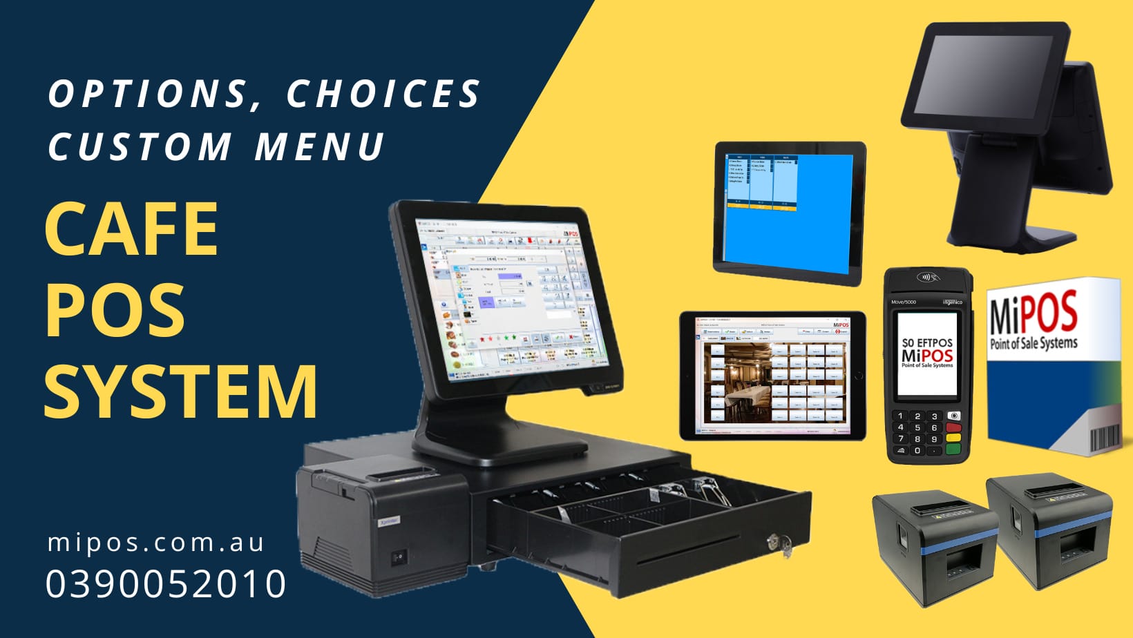 Cafe POS System | Cafe POS Software | MiPOS Systems