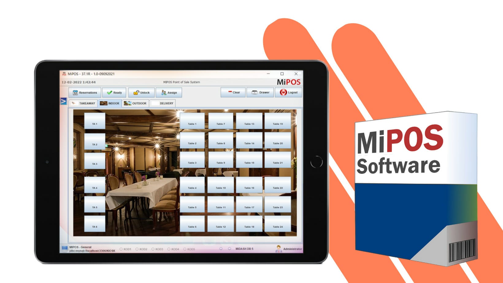 MiPOS Systems - No Subscription iPad Integration