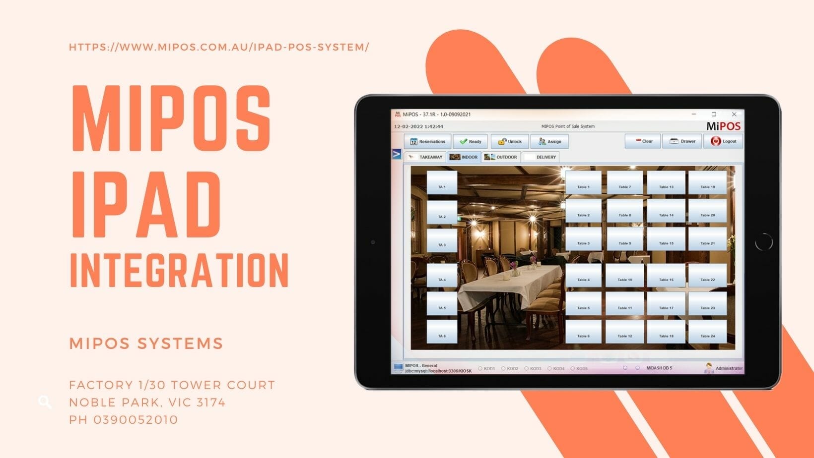 MiPOS Systems - iPad Integration